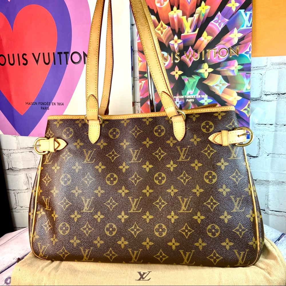 Louis Vuitton Batignolles Horizontal Shoulder bag with charm and dust bag - Picture 2 of 16
